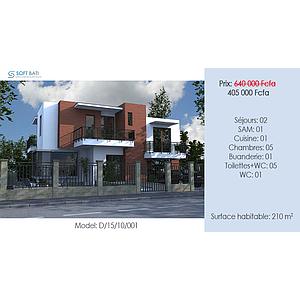 Plan Duplex D.15.10.001