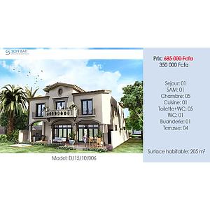 Plan Duplex D.15.10.006
