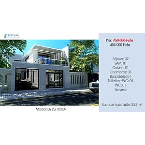 Plan Duplex D.15.10.007